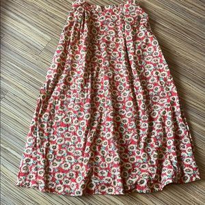 Sunflower Maxi skirt with pockets and belt loops